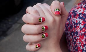 Nail Arts Brilliance Dazzles At Exhibition Fashion The Guardian