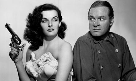 Bob Hope with Jane Russell in the spoof western The Paleface