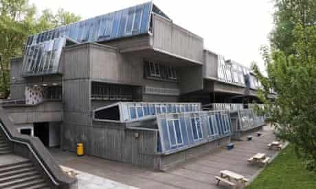 Pimlico school, in central London, designed by John Bancroft and built in 1967-70