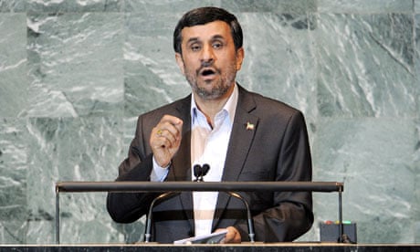 Mahmoud Ahmadinejad at the UN