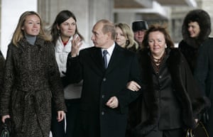 Putin: Vladimir Putin, Lyudmila Putinin Moscow