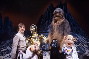 Jim Henson: Mark Hamill, C3PO, Chewbacca , Miss Piggy and Gonzo on The Muppet Show