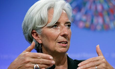 Christine Lagarde in Washington