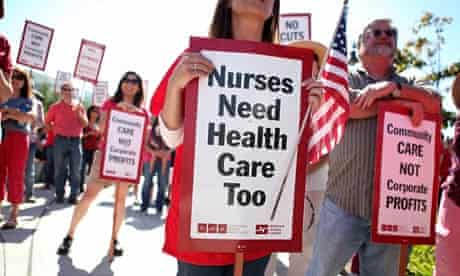California nurses strike