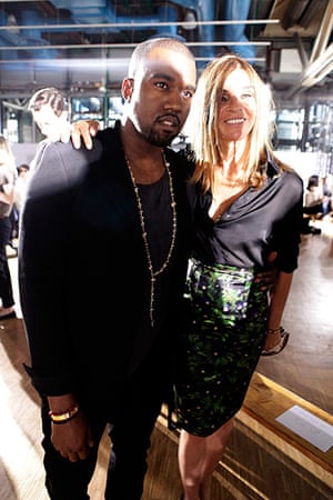 Kanye West: Kanye West and Carine Roitfeld
