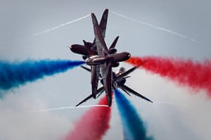 24 Hours: Red Arrows in Their First Public Display After The Death Of One Of the Team