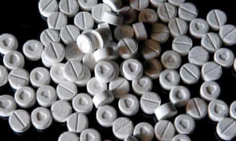 A pile of ecstasy tablets