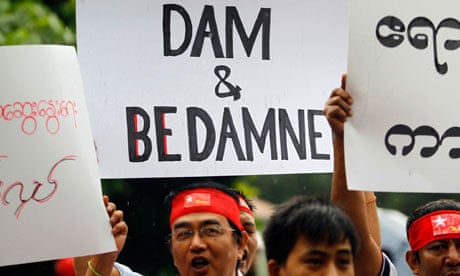Burmese campaigners in Malaysia