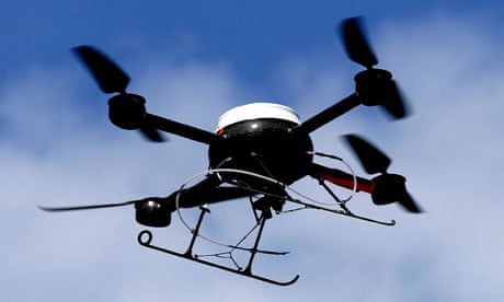 Police aerial surveillance drone