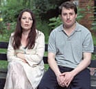 Olivia Colman and David Mitchell in Peep Show
