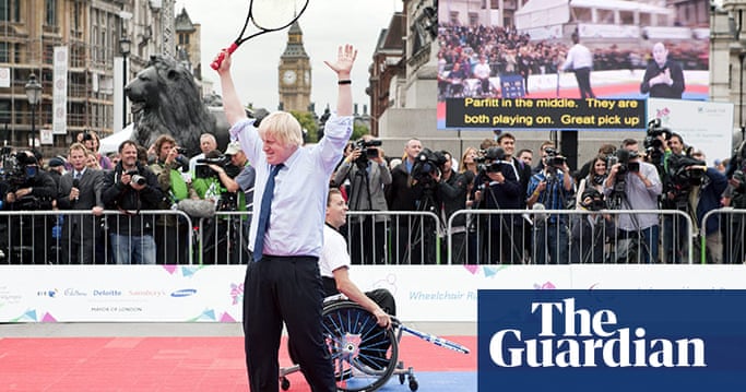 Love All David Cameron Plays Tennis Against Boris Johnson Politics The Guardian