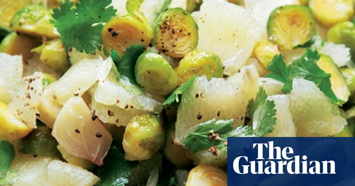 Yotam Ottolenghi's recipes for roasted brussels sprouts with