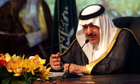 Saudi Arabia's crown prince, deputy prime minister and interior minister Naif Bin Abdul Aziz