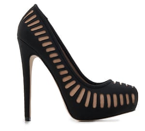 The Aldo Rise collection: Mark Fast for Aldo black and nude High heel courts
