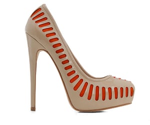 The Aldo Rise collection: Mark Fast for Aldo Orange and Nude high heel courts