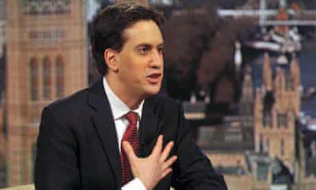 Ed Miliband on the Andrew Marr Show