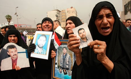 Iraqi demonstrators