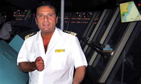 The Costa Concordia's captain, Francesco Schettino
