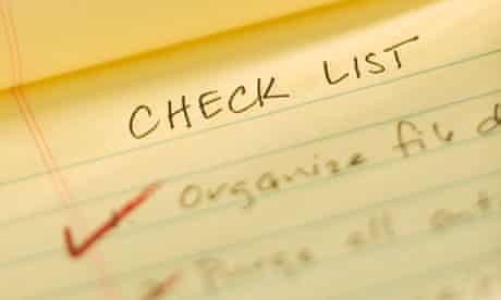 Списък за проверка