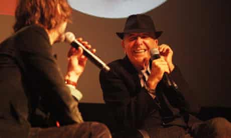 Jarvis Cocker and Leonard Cohen