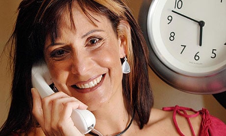 Sara Mendes Da Costa, voice for the speaking clock