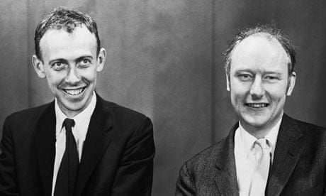 James Watson and Francis Crick in 1959