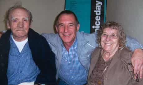 Prisoner John Massey, with parents