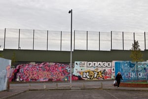 Peace Wall: The biggest Peace Wall in Belfast is the wall that runs along Cupar Way.