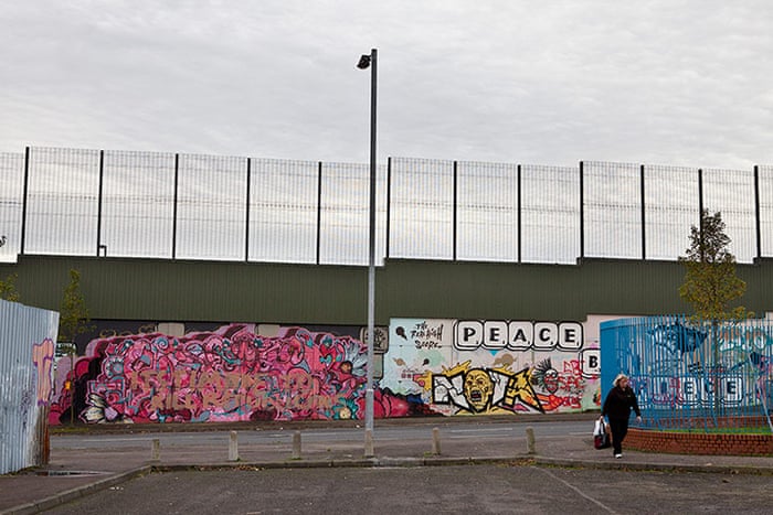 belfast peace walls in pictures uk