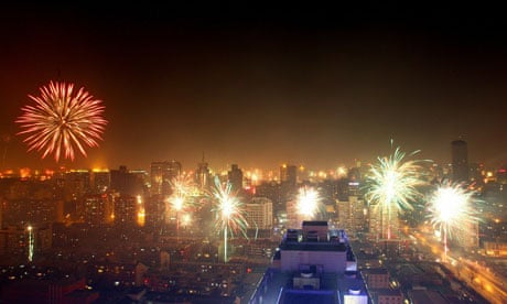 Beijing fireworks
