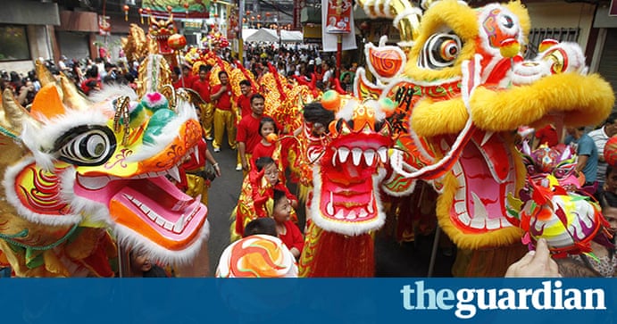 Chinese year philippines lunar dragon parade fire crackers occasion festive celebrated countries such Chinese new year celebrations – in pictures | World news | The Guardian