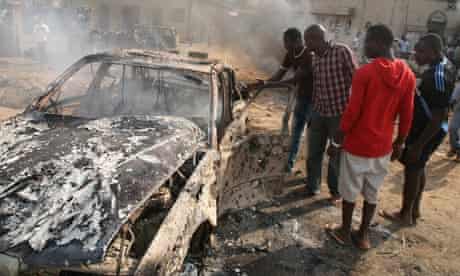 Bomb blasts in Nigeria, Christmas Day 2011.