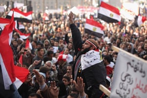 Egypt rally: Egyptians gather in Tahrir Square to mark the one year anniversary 