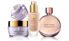 A few of the best-selling Estée Lauder products