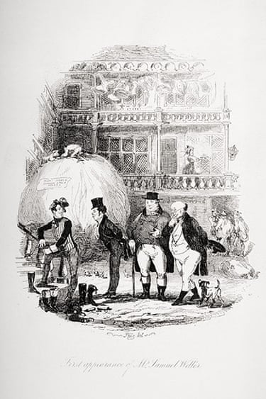 Dickens character: Samuel Weller from The Pickwick Papers