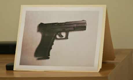 Police said Jaime Gonzale, 15, had refused to lower this air pistol when they shot him dead