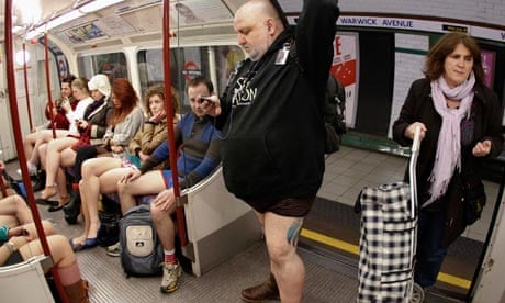 The No Trousers Tube Ride is one of London's most problematic traditions