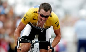 Lance Armstrong competes in the 2004 Tour de France.