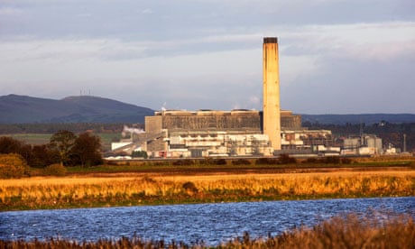 Longannet power station in Fife