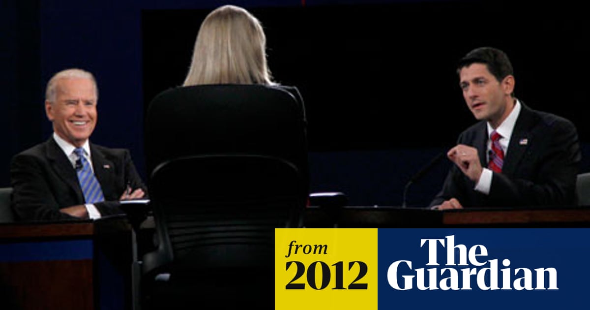 Joe Biden S Alpha Male Display Leaves Paul Ryan Overwhelmed In Vp Debate Us Elections 2012 The Guardian
