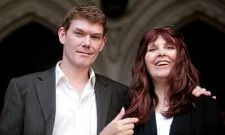 Computer hacker Gary McKinnon with his mother, Janis Sharp