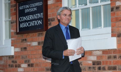 Chief whip Andrew Mitchell