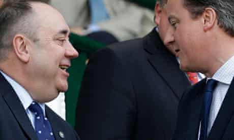 Alex Salmond and David Cameron 