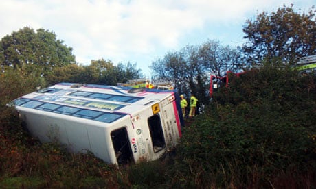 Dorset school bus crash