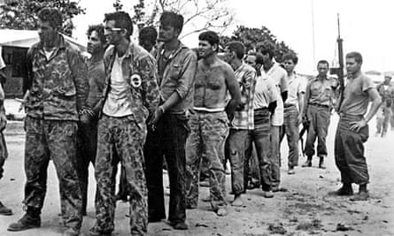 Bay of Pigs captured rebels 1961