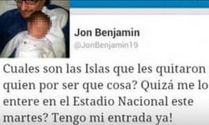 Jon Benjamin tweet