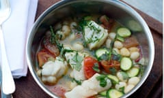 Angela Hartnett's fish stew with samphire.