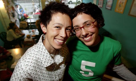 Lesbian couple