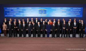 EU summit family photo