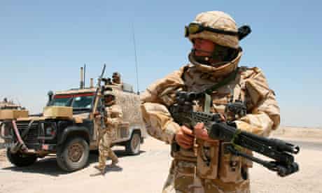 British soldiers in Iraq
